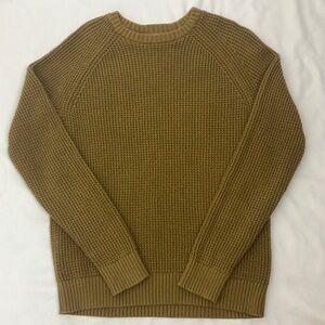 Old Navy rust brown fisherman long sleeve sweater woman’s size medium